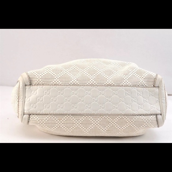 Gucci Sukey Woven Rafia Diamanté Tote - Picture 8 of 12